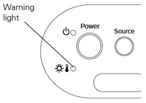 Epson_Cinema-550_ELPLP35_Warning_projector_Lamp