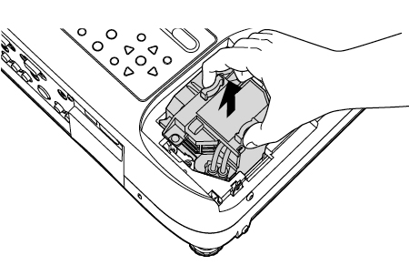 Epson_EMP-835_Epson_ELPLP31_remove_lamp_from projectir