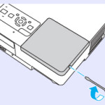 Install a new Epson EMP-1700 projector