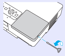 Epson_EMP-1715_remove_cover_screws_Epson_ELPLP38_projector lamp