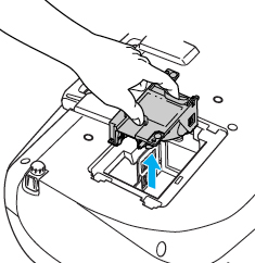 Epson_EMP-S1_remove_Epson_ELPLP_25_lamp