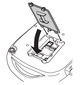 Epson_EMP-TW10_reinstall_lamp_cover_Epson_ELPLP_25_lamp