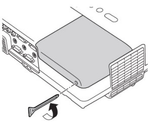 Epson-EMP-401WE-remove-lamo-cover-screws-Epson-ELPLP42-lamp