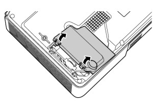 Epson_PowerLite 740c_remove_projector_lamp_cover