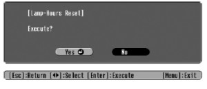Epson_PowerLite 760c_Epson_ELPLP31_projector_lamp_reset_lamp_confirmation_screen