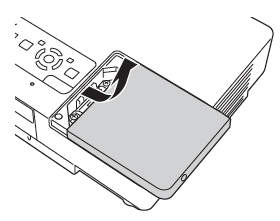 Epson_PowerLite_1710c_remove_lamp_cover_Epson_ELPLP38