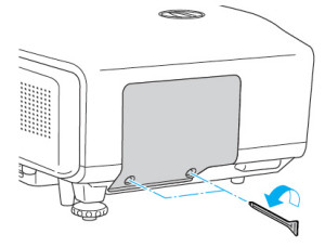 Epson_PowerLite_Pro_ G5350_remove_cover_Epson_ELPLP46