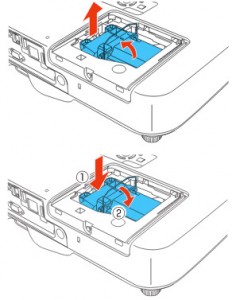 Epson_Powerlite_1955_Epson_ELPLP75_install_replacement_projector_lamp