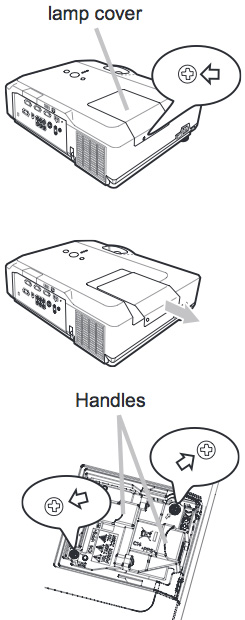 Hitachi_CP-X450_projector_change_Hitachi-DT00841_projector_lamp