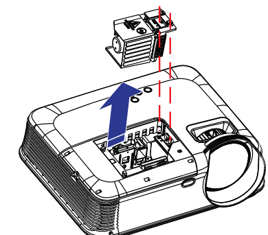 InFocus IN124ST projector_lamp_SP-LAMP-083_new lamp