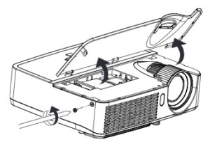 nfocus_-IN112_projector_remove_InFocus_SP-LAMP-069__projector_lamp_cover