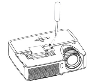 Infocus_IN122_projector_install_Infocus_SP-LAMP-070