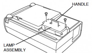 Lamp POA-LMP25 for Sanyo PLV-30 projector