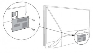 Lamp Cover for Mitsubishi HD-DLP TWD-73740 / WD-82740 / WD-73840 / WD-82840/ WD-92840 / WD-82CB1