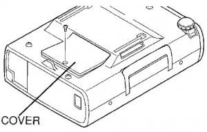 ASK Proxima UltraLight LX2 lamp cover, ASK LAMP-019, (POA-LMP21J service parts no 610 280 6939)