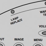 Sanyo PLC -XU46 Lamp Replace Indicator, SANYO POA-LMP56 (service parts no 610 305 88016)