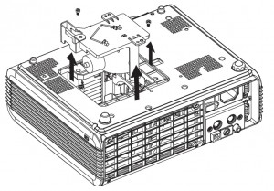 BenQ_PB7100_Lamp_Screws_Removed_BenQ_60.J5016.CB1_projector_lamp