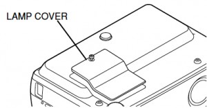 Sanyo PLC-SE10 Lamp Cover