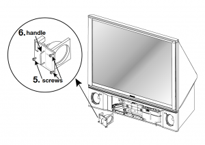 Mitsubishi WD-52525-install newlamp