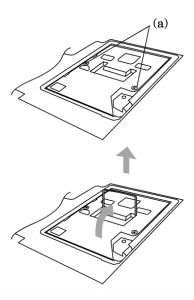 Mitsubishi_LVP SA51UX_projector_lamp_VLT-PX1LP_remove_lamp