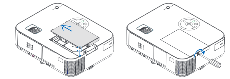 NEC_M282X_projector_lamp_NEC NP27LP_replace_cover