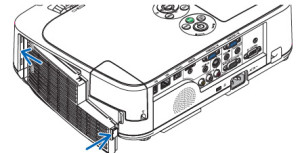 NEC_M260W_projector_NEC_NP16LP_projector_lamp_attach_filter