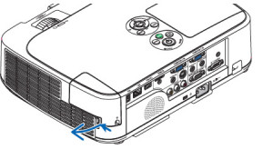 NEC_NP M311X_NEC_NP16LP_remove_air_filter