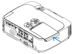 NEC_NP-300X_projector_replace_lamp_cover_NEC_NP16LP_projector_lamp