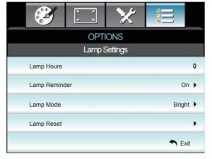 Optoma_HD141X_projector_lamp_reset_timer_Optoma_BL-FP190E