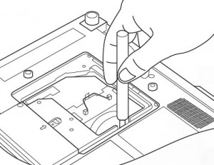 BenQ_PB8253_projector_lamp screws_BenQ_59.J8101.CG1_projector_lamp
