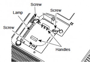 Sanyo PLC-XE32 Lamp Assembly Unit, Sanyo POA-LMP107 (service parts no 610 330 4564)