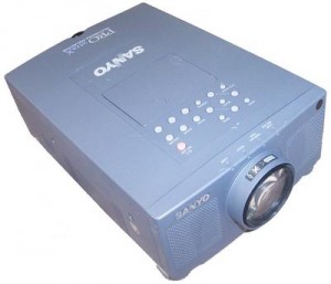 Sanyo PLC-XP07B Projector, Sanyo POA-LMP18 (service parts no 610 279 5417)