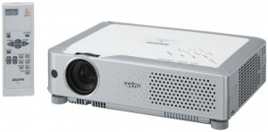 Sanyo PLC-SU73 projector, Sanyo POA-LMP106 service parts no 610 332 3855 