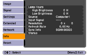 PowerLite Pro G5200WNL_check_Epson_ELPLP46_lamp_life