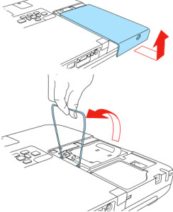 PowerLite_1750_projector_Epson_ELPLP65_remove_projector_lamp