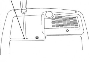 ASK Proxima C160/C180 door open, ASK Proxima SP-LAMP-017