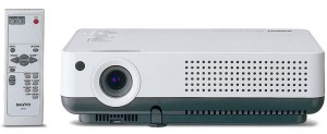 Sanyo PLC-XW55 projector, Sanyo POA-LMP107 (service parts no 610 330 4564) 