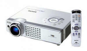 Sanyo PLC-SL56 projector, Sanyo POA-LMP65 service part no 610 307 7925