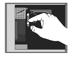 Samsung_HLP4663WX:XAA_TV_replacement_lamp_BP96-00608A_remove