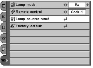 Sanyo_LP-Z2_projector_Sanyo_POA-LMP69_projector_lamp_reset_timer