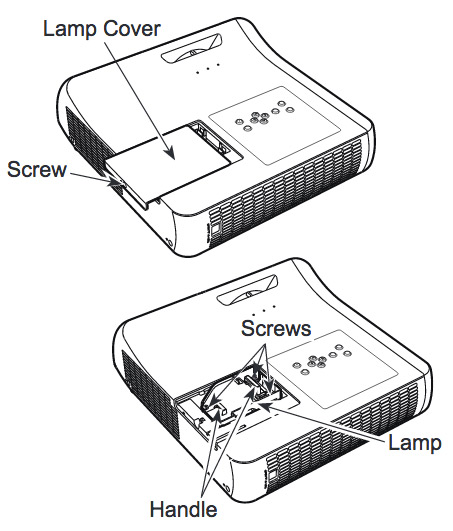 Sanyo_projector_PLC-WL2501_replace_Sanyo_POA-LMP_140_lamp