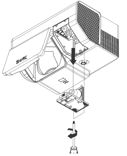 Smartboard_600i _projector_lamp_SmartBoard 50030764_replace