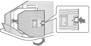 Sony_KDSR70XBR2_reinstall_door_Xl-5300_lamp