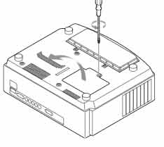 Sony_VPL-AW10_projector_Sony_-LMP-H160_loosen_lamp_cover