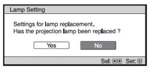 Sony_VPL-VW40_projector_LMP-H200_lamp_replacement_message