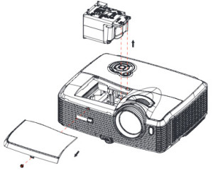 Viewsonic_Pro8200_Viewsonic_RLC-061_Projector_Lamp_Replacement