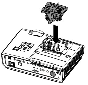 Vivitek D965 projector lamp_install_Vivitek_5811116701-SVV_lamp