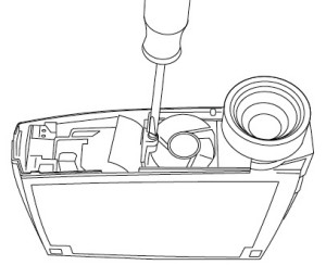 boxlight-xd10m_projector_loosen_screw_XD10m_projector__lamp