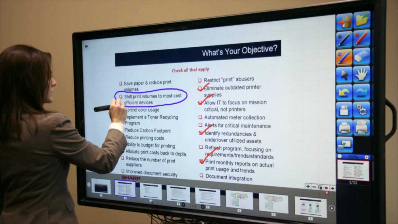 digital wipe board