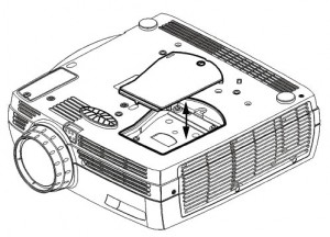 ASK C300 lamp cover, ASK Proxima SP-LAMP-001 